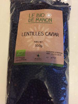 Lentilles Caviar