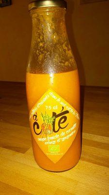 Soupe Froide De Carotte Orange Et Gingembre 