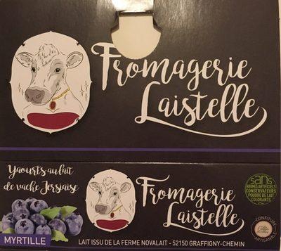 Yaourts Au Lait De Vache Jersaise Myrtilles