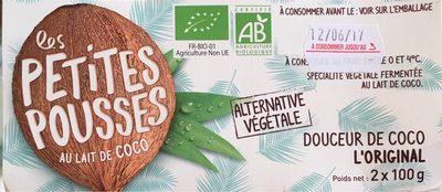 Les Petits Pousses Au Lait De Coco