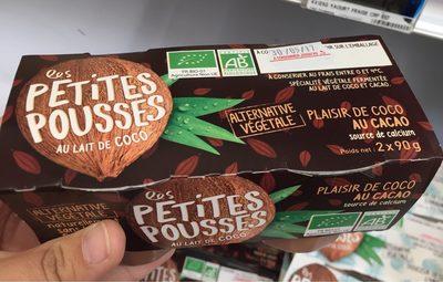 Desserts Bio Lait De Coco/cacao Les Petites Pousses