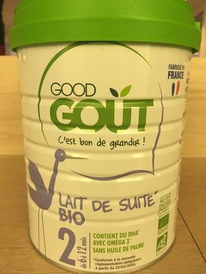 Good Got Lait De Suite Bio