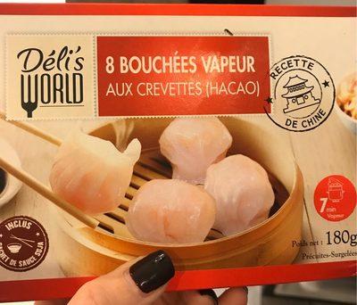 8 Bouches Vapeur Aux Crevettes