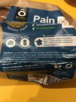 Pain Sans Gluten Ingredients