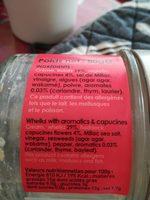 Bulots Aux Aromate Sur Et Capucines Ingredients