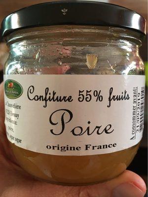 Confiture 55% Fruits Poire
