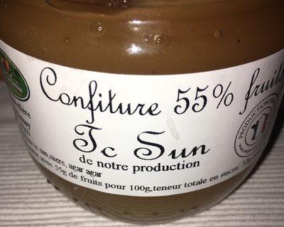 Confiture 55% Fruits Tc Sun