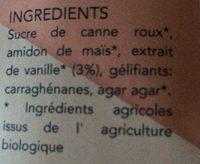 Prparation Pour Flan Vanille Ingredients
