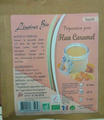 Prparation Pour Flan Caramel