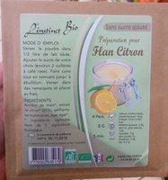 Prparation Pour Flan Citron Report Card