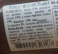 Feuilletine Ingredients