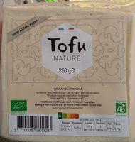 Tofu Nature Bio Report Card