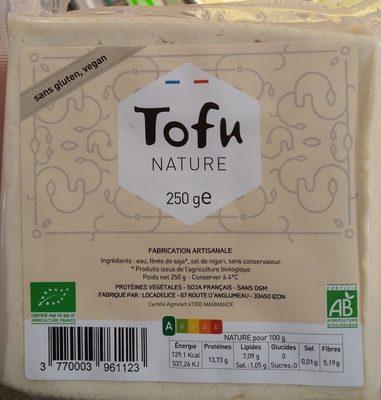 Tofu Nature Bio