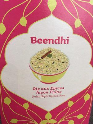 Riz Aux Pices Douces Faon Pulao