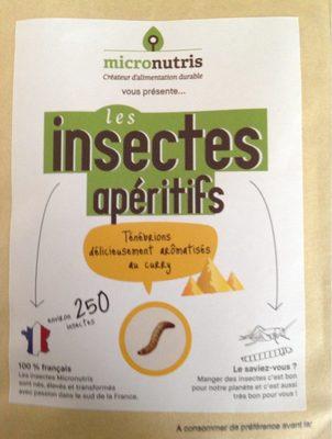 Insectes Apritifs Au Curry