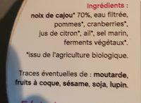 La Charlotte Ingredients