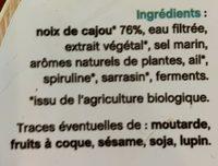 Bleuffant Ingredients