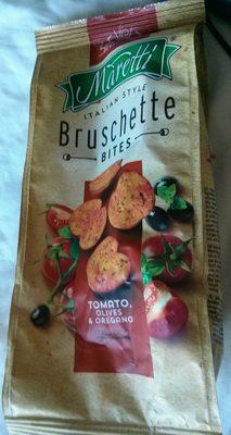 Bruschette Bites Tomato, Olives & Oregano