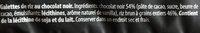 Galettes De Riz Au Chocolat Noir Ingredients