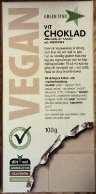Green Star Vit Choklad