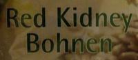 Red Kidney Bohnen Ingredients