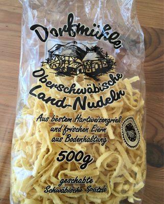 Oberschwbischen Land-nudeln