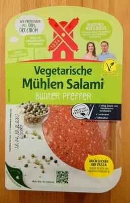 Vegetarische Mhlen Salami Bunter Pfeffer