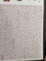 Fine Chocolates Ingredients