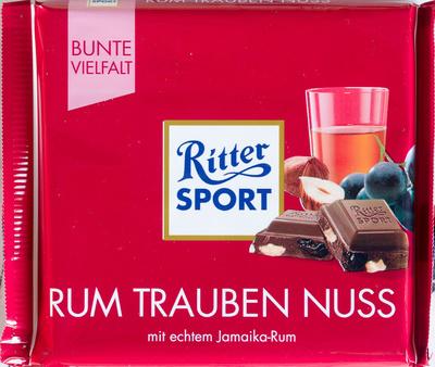 Ritter Sport Rum Trauben Nuss