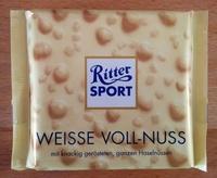 Ritter Sport Weie Voll-Nuss Report Card