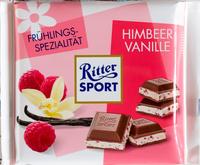 Ritter Sport Himbeer Vanille Report Card