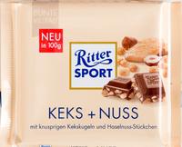 Ritter Sport Keks + Nuss Report Card