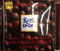 Ritter Sport Noir Noisettes Entires Report Card