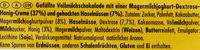 Ritter Sport Olympia Ingredients