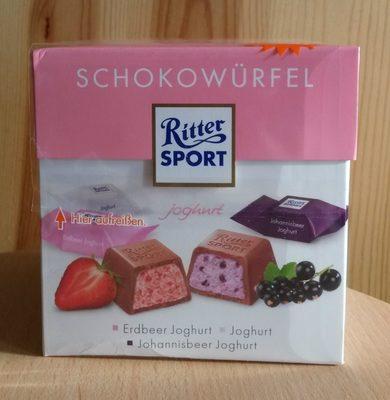 Schokowrfel: Erdbeer Joghurt, Joghurt, Johannisbeer Joghurt