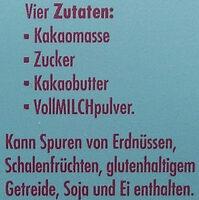 55% Die Milde Aus Ghana Ingredients