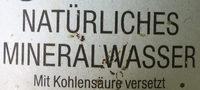 Natrliches Mineralwasser Ingredients
