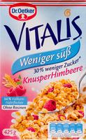 Vitalis Weniger S Knusper Himbeere Report Card