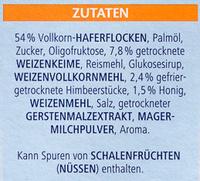 Vitalis Weniger S Knusper Himbeere Ingredients