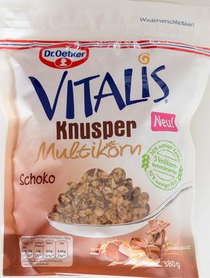 Vitalis Knusper Multikorn Schoko
