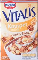 Vitalis Knusper Schoko-Banane Report Card