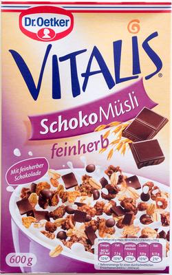 Vitalis Schoko Msli Feinherb