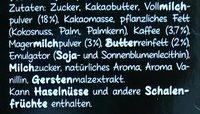 Coffee Blast Ingredients