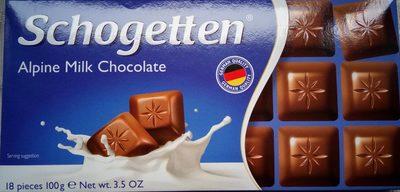Schogetten Alpine Milk Chocolate