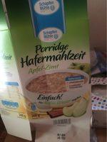Porridge Hafermahlzeit, Apfel Zimt Report Card
