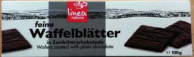 Feine Waffelbltter In Zartbitterschokolade