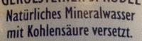 Gerolsteiner Sprudel Ingredients