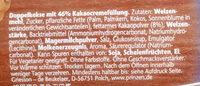 Prinzenrolle Choco Duo Ingredients