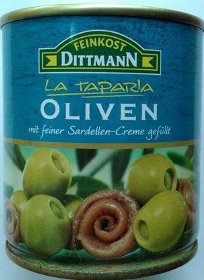 Oliven Mit Feiner Sardellen-Creme Gefllt
