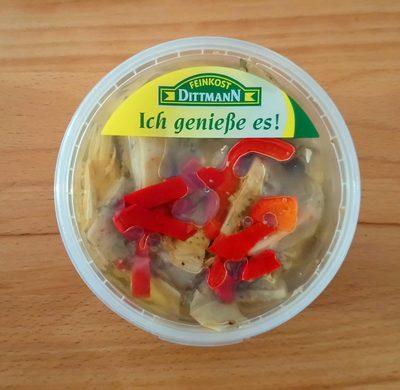 Artischockenherzen Geviertelt